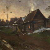 SVEDOMSKY, ALEKSANDER (1848-1911) Izba at Mikhailovsky Zavod - Foto 1