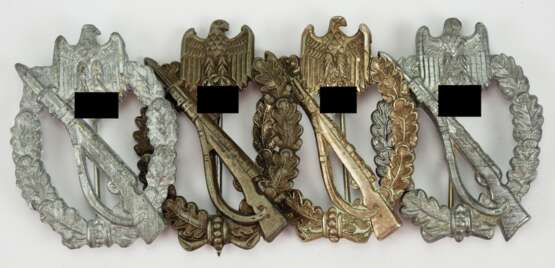Infanterie Sturmabzeichen - Lot von 4 Stück. - photo 1