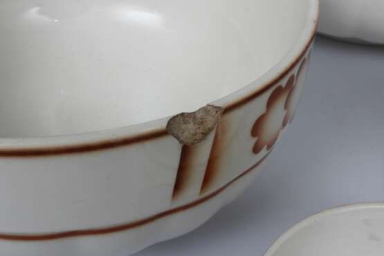 Porcelain bowl set (7 pcs.) Porcelain Early 20th century - photo 7