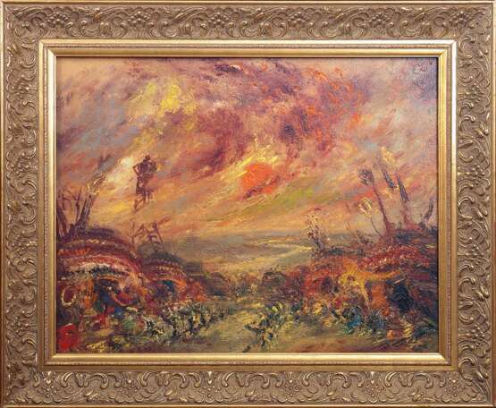 Stage design for the opera Prince Igor Mid-20th century - photo 1
