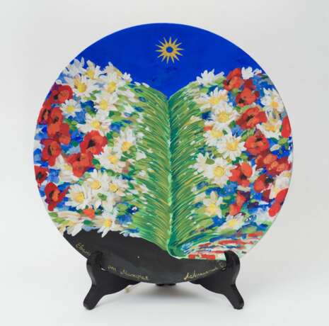 A collection of 13 painted plates by famous Russian painters Porcelain At the turn of 19th -20th century - photo 17