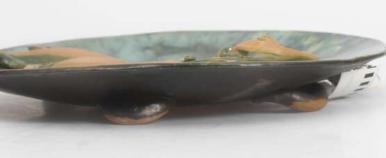 Assiette en c&eacute;ramique Dame aux roses Ceramics Mid-20th century - Foto 15