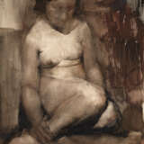 GLUCKMANN, GRIGORY (1898-1973) Nude , signed, inscribed "Paris" and dated 1933. - Foto 1