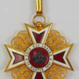 Rumänien: Orden der Krone von Rumänien, 1. Modell (1881-1932), Komturkreuz. - Foto 1