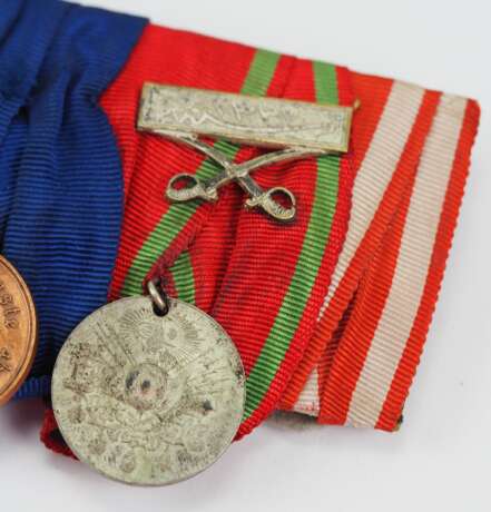 Türkei: Ordenschnalle eines preussischen Soldaten mit 6 Auszeichnungen. - Foto 2