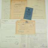 Urkunden aus dem Nachlass des Oberst Adolf Jäkel - Ritterkreuz am 19.8.1944. - фото 1