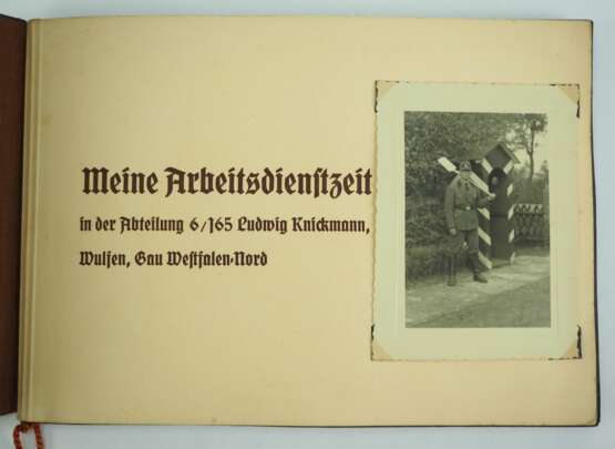 RAD: Fotoalbum 6/165 Ludwig Knickmann, Wulfen, Gau Westland-Nord. - photo 6