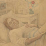 MASHKOV, ILYA (1881-1944) Portrait of the Wounded Nurse Elena Borisovna Kovalchuk , signed. - Foto 1