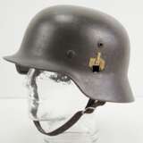 Kriegsmarine: Stahlhelm M35. - photo 1