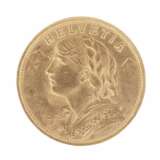 Gold coin 20 Swiss francs. 1947. Gold Mid-20th century - photo 2