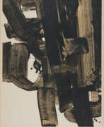 Pierre Soulages. Pierre Soulages. Lithographie No 20a