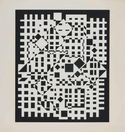 Victor Vasarely. Mixed Lots of 2 Prints - photo 2