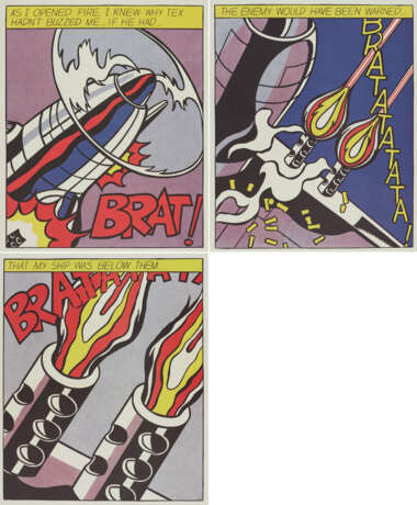 Roy Lichtenstein. As I opened fire - Foto 1