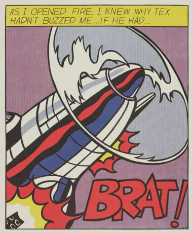 Roy Lichtenstein. As I opened fire - Foto 2