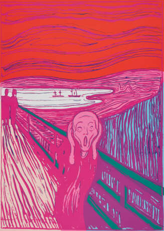 Andy Warhol. The Scream (after Munch) - Foto 1