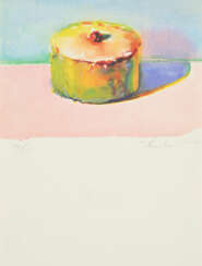 Wayne Thiebaud. Cake (Aus: Private Drawings. The Artist's Sketchbook)