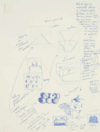 Wayne Thiebaud. Cake (From: Private Drawings. The Artist's Sketchbook) - photo 2