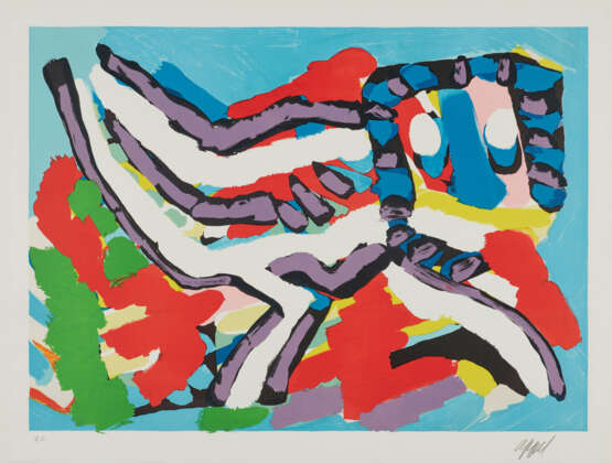 Karel Appel. From: Après-Midi d`un Singe sur la Place de l´Ecole - photo 1