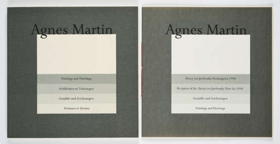 Agnes Martin. Paintings and Drawings. 1974-1990 - фото 9