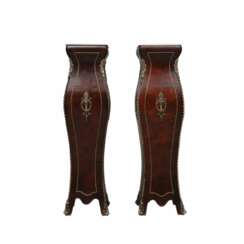 Pair of Louis XVI style columns 