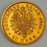 Anhalt: 20 Reichsmark, Herzog Friedrich 1875. - photo 2