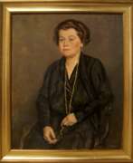 Aperçu. Portrait de femme noble par Benjamin A. Strasser (Autrichien, 1888-1955) 