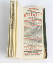 Genealogie. Kalender 1757
