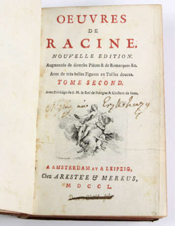 Werke von Racine, von 1750 - photo 1