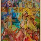 Peinture de V. Gorbunov Jeanne D-arc russe Canvas oil 20th century - Foto 2