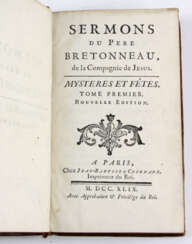 Predigten von Pater Bretonneau, v. 1749