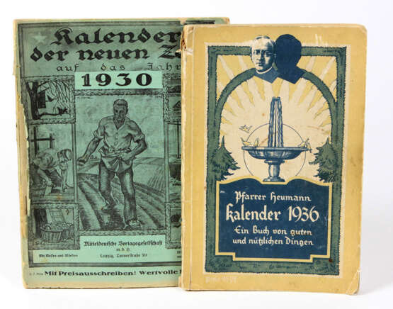 2 Kalender 1936 u. 1939 - Foto 1