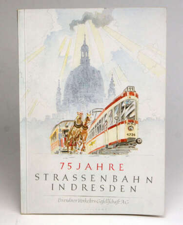 75 Jahre Strassenbahn in Dresden 1947 - Foto 1