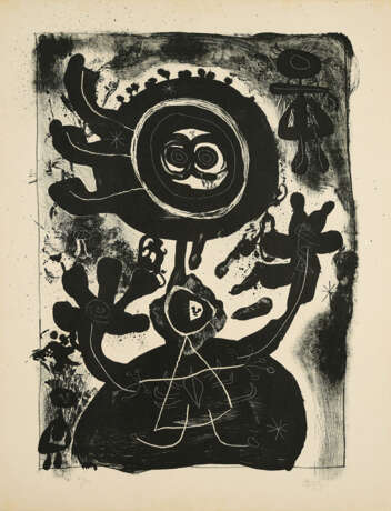 Joan Miró. Grand Personnage Noir - photo 1