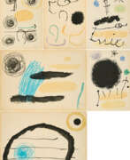 Lithografie. Joan Miró. Konvolut von 8 Druckgrafiken (Aus: Obra inèdita recent)