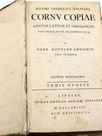 Cornv Copiae v. 1778 - photo 1