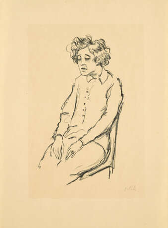 Emil Orlik. Mixed Lot of 9 Lithographs - photo 4