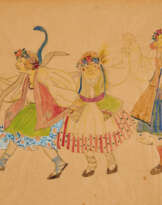 Nathaljia Gontcharova Sergejewna. Kostümentwürfe russische Bauerntracht