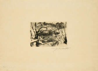 Lovis Corinth. Der neue See (From: Der Tiergarten)