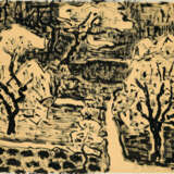 Karl Schmidt-Rottluff. Blühende Kirschbäume - Foto 1