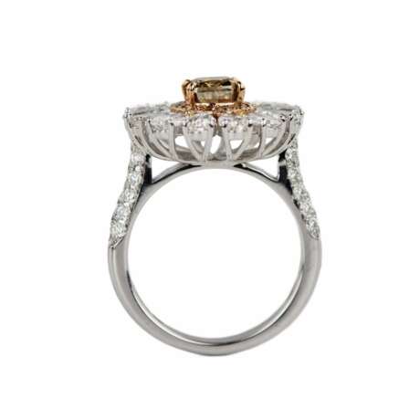 Bague en or blanc 18 carats avec diamants. Marbella. Diamanten 21th century - Foto 5