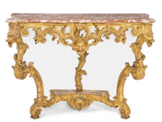 A REGENCE GILTWOOD CONSOLE