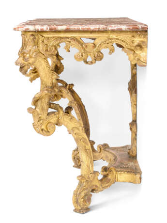 A REGENCE GILTWOOD CONSOLE - photo 3