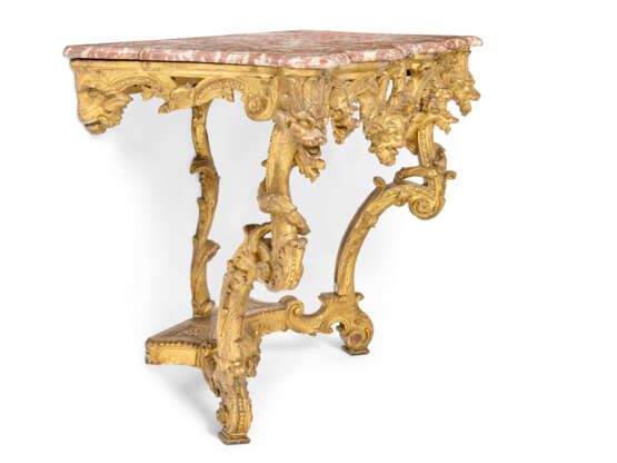 A REGENCE GILTWOOD CONSOLE - photo 4