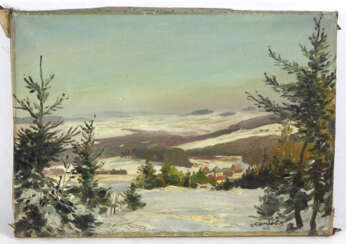 Winter im Erzgebirge - Müller-Callnberg, Paul