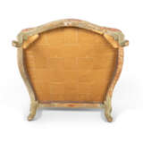 A SUITE OF LOUIS XV PALE-BLUE AND GREY-PAINTED SEAT FURNITURE - photo 9