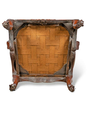 A PAIR OF GEORGE III WALNUT ARMCHAIRS - фото 5