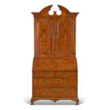 A GEORGE II WALNUT BUREAU CABINET - фото 1