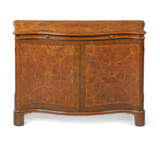 A GEORGE III YEW-WOOD, PADOUK AND MARQUETRY COMMODE - фото 3