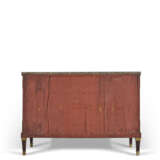 A LOUIS XVI ORMOLU-MOUNTED AND BRASS-INLAID AMARANTH AND EBONY COMMODE A VANTAUX - photo 6