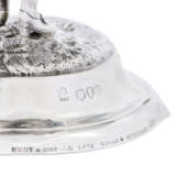 A PAIR OF VICTORIAN SILVER FIGURAL SALT-CELLARS - photo 4